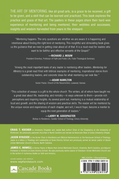 Mentoring for Ministry