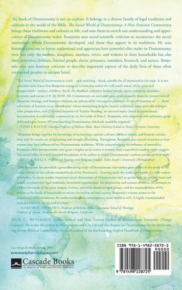The Social World of Deuteronomy: A New Feminist Commentary