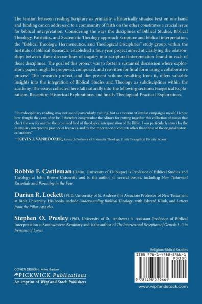 Explorations in Interdisciplinary Reading