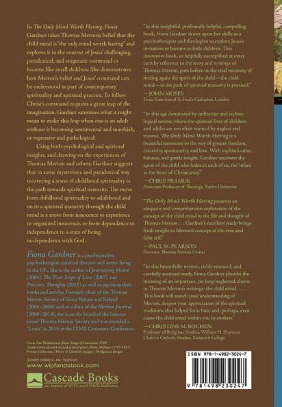 The Only Mind Worth Having: Thomas Merton and the Child Mind