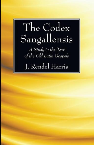 The Codex Sangallensis