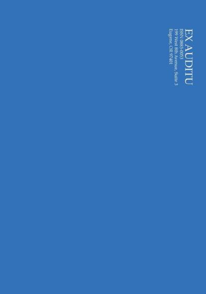 Ex Auditu - Volume 01
