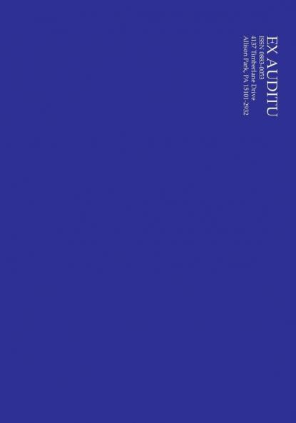Ex Auditu - Volume 13