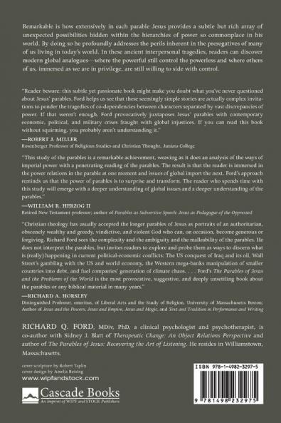The Parables of Jesus and the Problems of the World: How Ancient Narratives Comprehend Modern Malaise