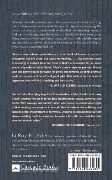 Finding Meaning in an Uncertain World Second Edition: With an Adult Ministry Study Guide
