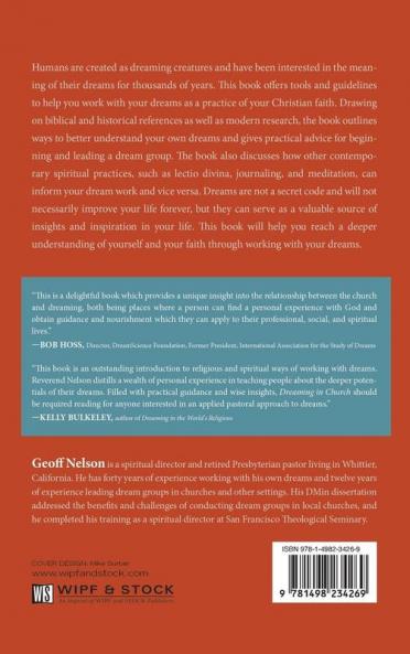 Dreaming in Church: Dream Work as a Spiritual Practice for Christians