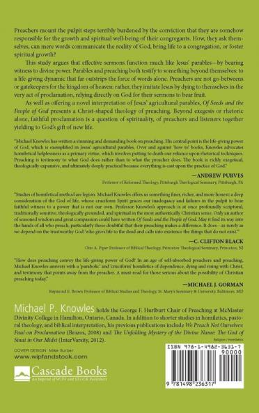 Of Seeds and the People of God: Preaching as Parable Crucifixion and Testimony