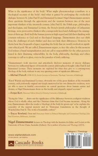 Facing the Other: John Paul II Levinas and the Body: 13 (Veritas)