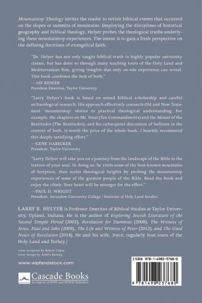 Mountaintop Theology: Panoramic Perspectives of Redemptive History