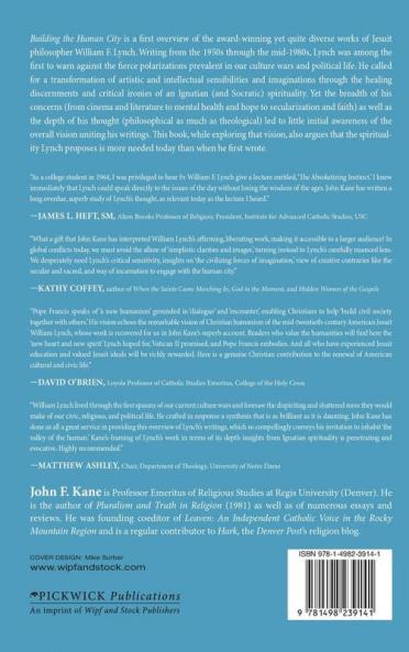 Building the Human City: William F. Lynch's Ignatian Spirituality for Public Life