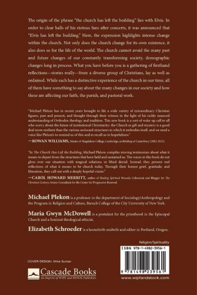 The Church Has Left the Building: Faith Parish and Ministry in the Twenty-First Century