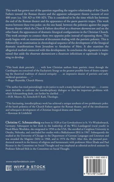 The Relationship Between the Church and the Theatre
