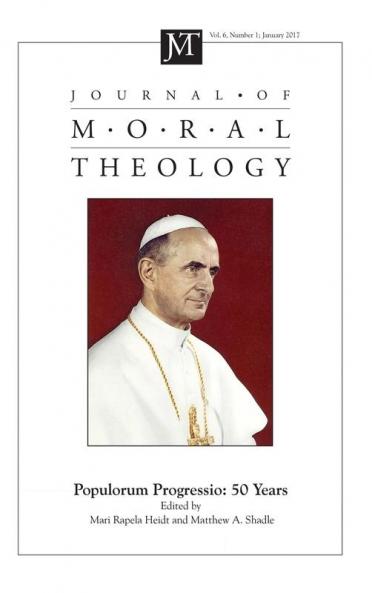 Journal of Moral Theology Volume 6 Number 1