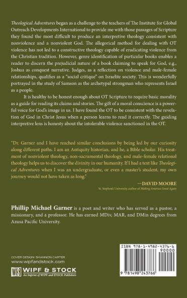 Theological Adventures: Nonviolent Nonsacramental and Relational Theology-Interspersed with Personal Stories