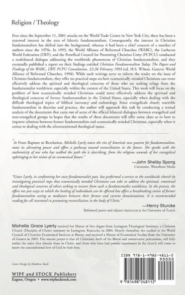 From Rapture to Revelation: Addressing the Spiritual and Theological Concerns of Former Fundamentalists in the United States of America