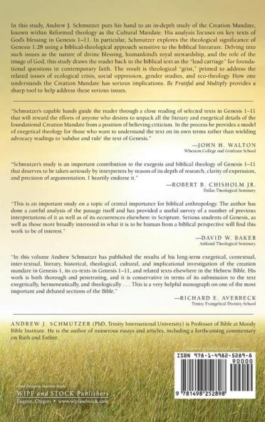 Be Fruitful and Multiply: A Crux of Thematic Repetition in Genesis 1-11
