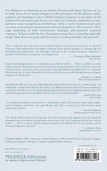 The Mirage Shall Become a Pool: A New Testament Theology of Social Justice and Charity