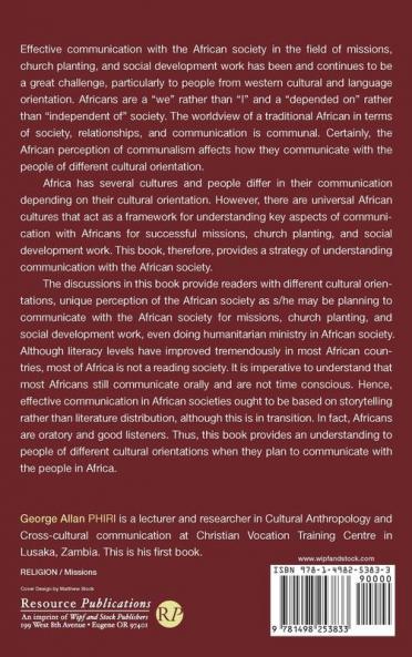 Social-Cultural Anthropology: Communication with the African Society