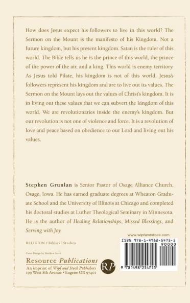 Climbing with Jesus: A Fresh Look at the Sermon on the Mount