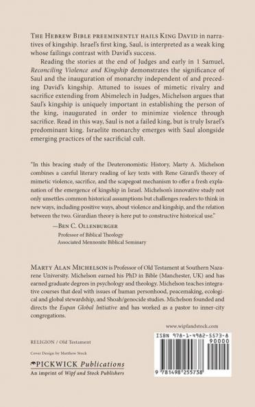 Reconciling Violence and Kingship: A Study of Judges and 1 Samuel