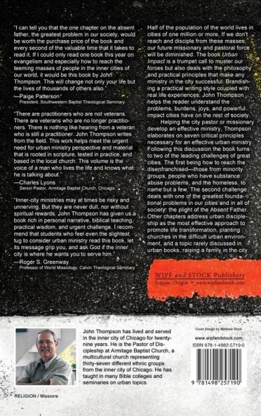 Urban Impact: Reaching the World Through Effective Urban Ministry