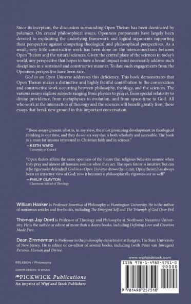 God in an Open Universe: Science Metaphysics and Open Theism