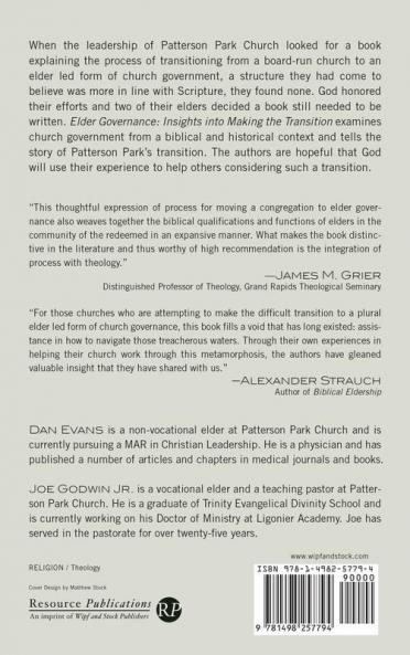 Elder Governance: Insights Into Making the Transition