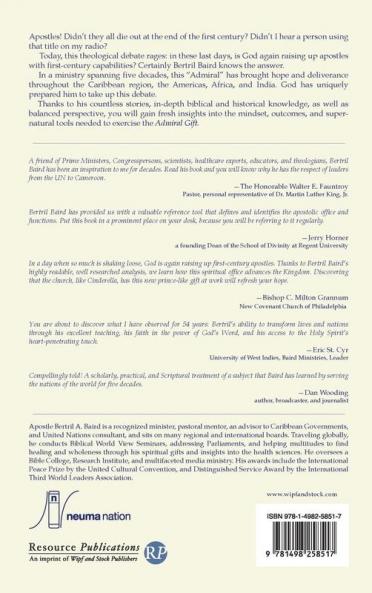The Admiral Gift Vol 1: Today's First-Century Apostle (Neuma Nation Dissertation)