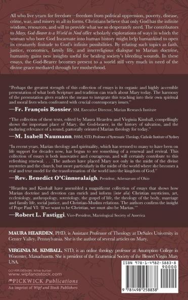 Mary God-Bearer to a World in Need