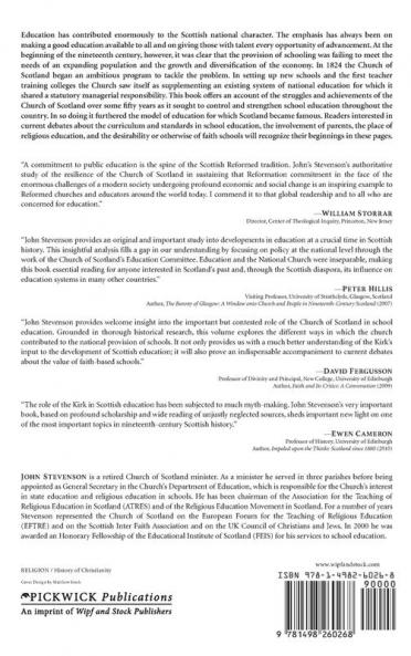 Fulfilling a Vision: The Contribution of the Church of Scotland to School Education 1772-1872