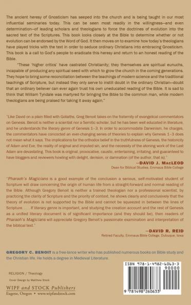 Pharaoh's Magicians: Evolution the Bible and Modern Gnosticism