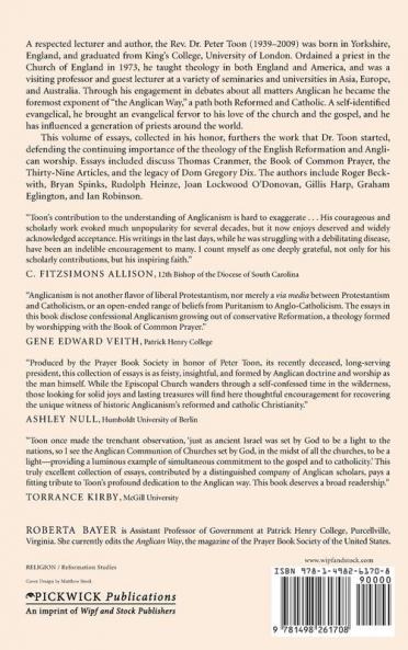 Reformed and Catholic: Essays in Honor of Peter Toon