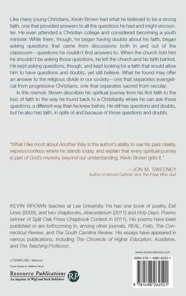 Another Way: Finding Faith Then Finding It Again