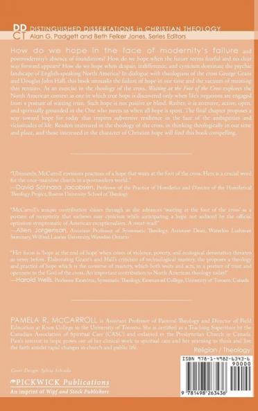Waiting at the Foot of the Cross: Toward a Theology of Hope for Today: 11 (Distinguished Dissertations in Christian Theology)