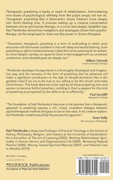 Divine Therapeia and the Sermon: Theocentric Therapeutic Preaching