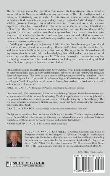Beyond Belief: Faith Science and the Value of Unknowing