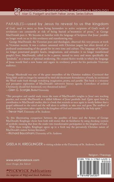 Storied Revelations: Parables Imagination and George Macdonald's Christian Fiction: 9 (Distinguished Dissertations in Christian Theology)