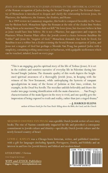 Jesus and Menachem: A Historical Novel in the Time of the Second Temple