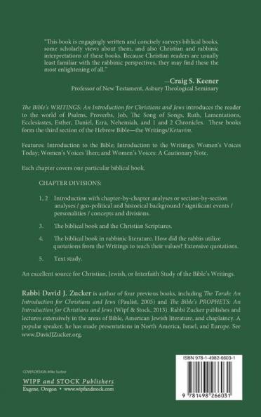 The Bible's Writings: An Introduction for Christians and Jews
