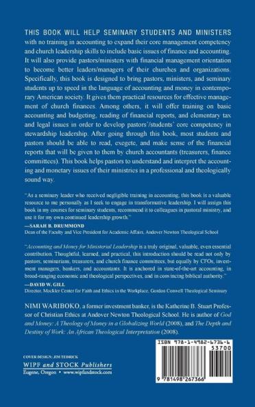 Accounting and Money for Ministerial Leadership: Key Practical and Theological Insights