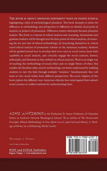 Methods of Ethical Analysis: Between Theology History and Literature