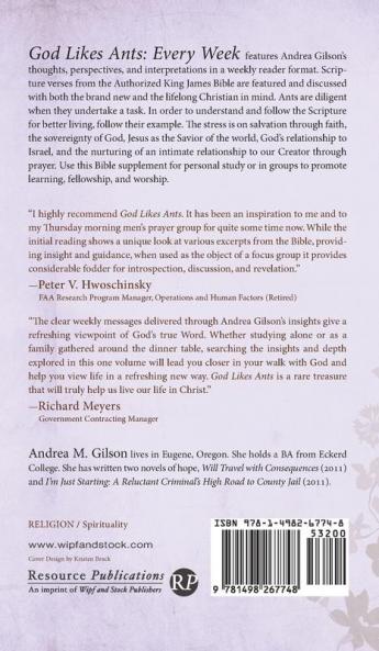 God Likes Ants: Every Week