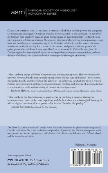 Eyes from the Outside: Christian Mission in Zones of Violent Conflict: 19 (American Society of Missiology Monograph)