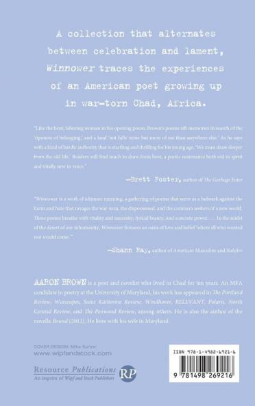 Winnower: Poems