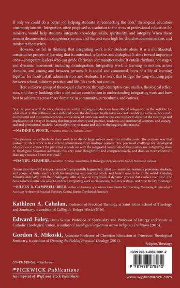 Integrating Work in Theological Education