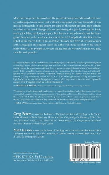 Marking the Church: Essays in Ecclesiology