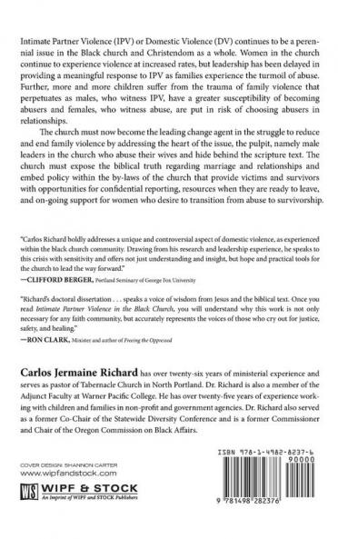 Intimate Partner Violence in the Black Church: Bridging the Gap Between Awareness and Policy Development