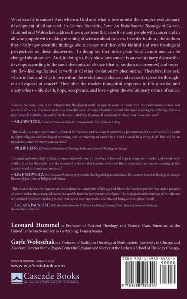 Chance Necessity Love: An Evolutionary Theology of Cancer