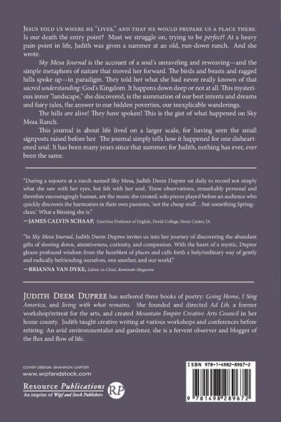 Sky Mesa Journal
