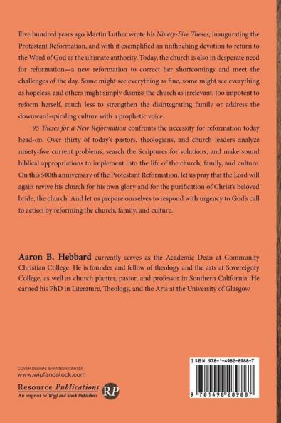 95 Theses for a New Reformation